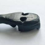 Oud-Tibetaans of Nepalees Zwart onyx Kralentalisman van een, Antiek en Kunst