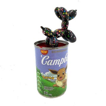 Koen Betjes (1992) - Balloon Dog (black) x Campbell’s Soup x