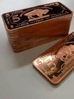 50 troy ounce (1555 grammes) - Cuivre .999 - USA Bullion