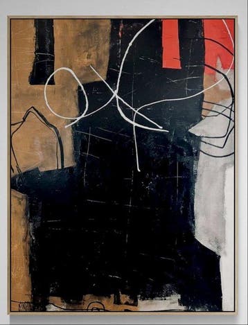 Jane Grieco - Le Langage du Silence - Tableau, unique,, Antiquités & Art