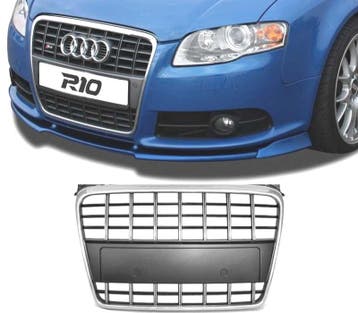 Calandre Pour Audi A4 B7 Look S-Line Chromé, Verzenden