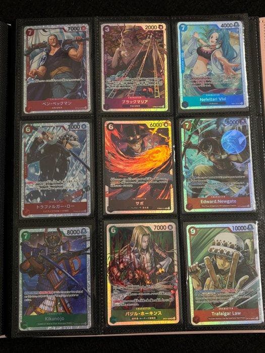 Bandai - 50 Mixed collection - One Piece, Hobby en Vrije tijd, Verzamelkaartspellen | Overige