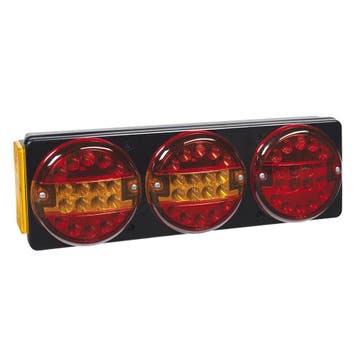 Led Achterlicht Rechthoekig 5 Functies + Mistlamp Links, Verzenden, Nieuw
