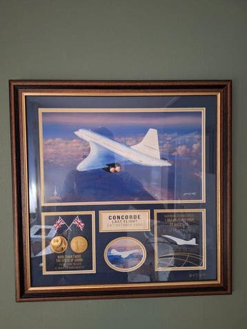 The Bradford Exchange Concorde Memorabilia - 1980-1990