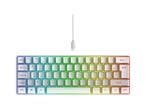 ISY -   Mini Toetsenbord Azerty Rgb - Wit, Computers en Software, Toetsenborden, Verzenden, Nieuw, Bedraad, ISY