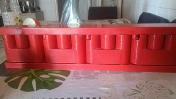 Velca - Porte-manteau - Plastique - portemanteau mural