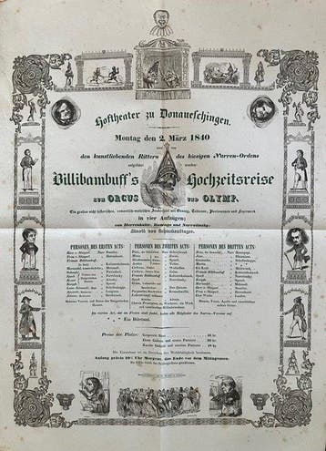 Hoftheater Donaueschingen - Billibambuffs Hochzeitsreise -