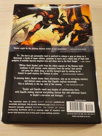 Batman - New 52 Scott Snyder & Greg Capullo - 10 Comic, Nieuw