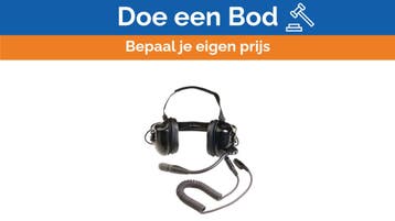 Bieden: Motorola PMLN5276 heavy duty headset, Ophalen of Verzenden, Nieuw