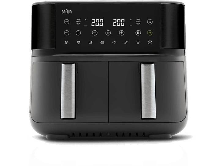 Braun Household -  Twincook 3 Airfryer Zwart 1800 G 1500 W, Electroménager, Friteuses à air, Envoi