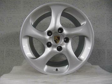 Porsche 996 Turbo/4S  18 holle uitgave velgenset (ORIGINEEL), Ophalen, Gereviseerd, Porsche