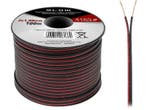 kabel 2 x 1.00 mm2 rol van 100 meter, Doe-het-zelf en Bouw, Elektriciteit en Kabels, Verzenden, Nieuw, Kabel of Snoer