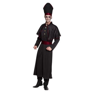 Halloween Priester Kostuum, Verzenden, Nieuw