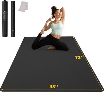 Yogamat 183x122cm XXL | 41% KORTING | Retour deal, Sport en Fitness, Yoga en Pilates, Verzenden, Zo goed als nieuw, Yogamat