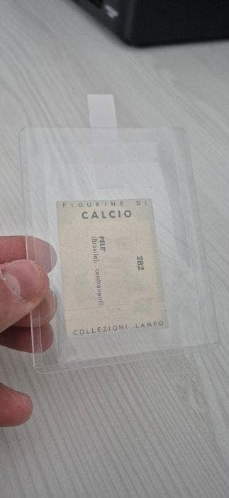 1961 Lampo Pelé - 1 Sticker - Excellent (EX), Verzamelen, Stickers