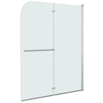 vidaXL Douchecabines zilver 120 x 140 cm Gehard glas en, Verzenden