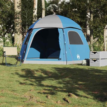 vidaXL Familietent iglo 6-persoons waterdicht blauw, Verzenden, Nieuw