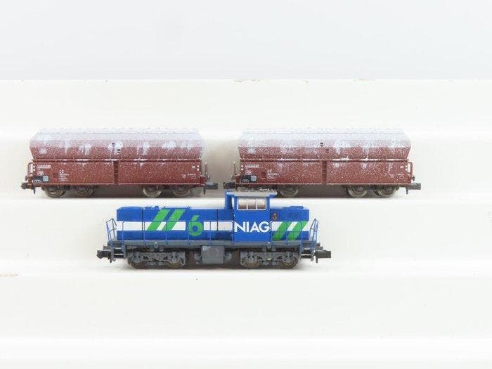 Minitrix N - Uit set 11200.083 - Treinset (1) - 3-Delige set, Hobby en Vrije tijd, Modeltreinen | N-Spoor