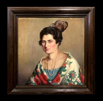 Ignacio Sánchez-Guardamino (1898-1984) - Portrait of a Lady