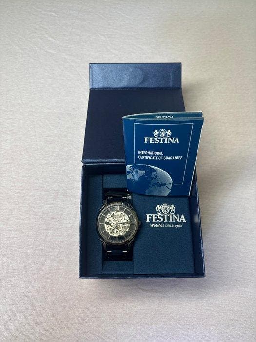 Festina - Skeleton Automatic - Zonder minimumprijs -, Bijoux, Sacs & Beauté, Montres | Hommes