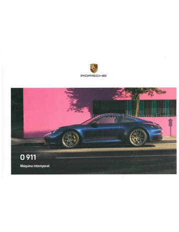 2020 PORSCHE 911 CARRERA HARDCOVER BROCHURE PORTUGEES