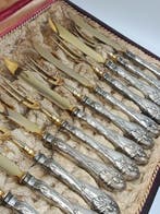 Serveerset voor vis - .800 zilver