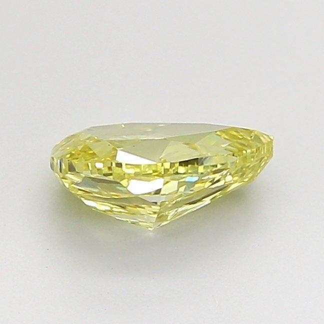 1 pcs Diamant (Couleur naturelle) - 1.01 ct - Poire - Fancy, Handtassen en Accessoires, Edelstenen