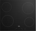 Beko HBQC222X - Inbouw Keramische Kookplaat - 58 cm - 4, Elektronische apparatuur, Kookplaten, Ophalen of Verzenden, Nieuw
