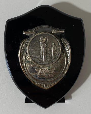 Lotto van 3 Historische Vintage-Golftrofeeën – Benghazi Golf, Nieuw