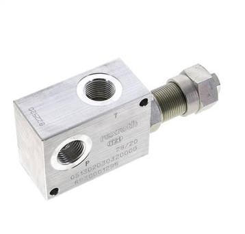 Limiteur de pression hydraulique en ligne G1/2 5-50bar, Verzenden