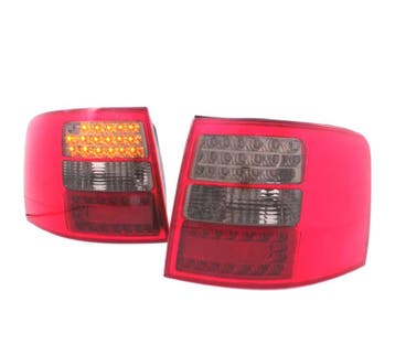 Feux Arrière Pour Audi A6 C4 Avant 97-04 Led Rouge Noir, Auto-onderdelen, Verzenden, Nieuw