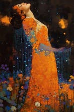 Iconica - Starry Rapture - Unique 1/1 XXL (150x100 cm)