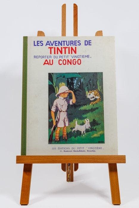 Kuifje, Tintin - Tintin au Congo & Kuifje in Congo - 2 Album, Boeken, Stripverhalen