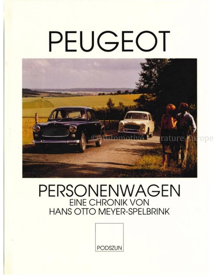 PEUGEOT PERSONENWAGEN, EINE CHRONIK, Livres, Autos | Livres