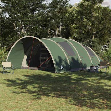 vidaXL Tunnel Tent 8-Person 8-persoons Groen, Verzenden