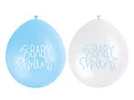 Geboorte Ballonnen Baby Shower Blauw 25cm 10st, Hobby & Loisirs créatifs, Articles de fête, Verzenden