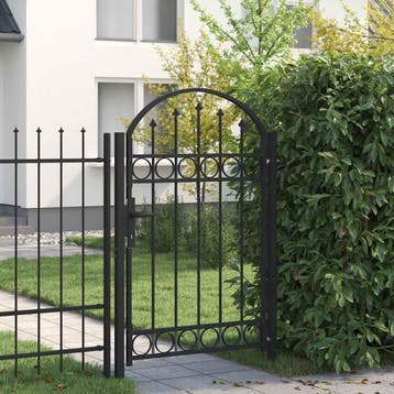 vidaXL Hekpoort ASSEN met gebogen bovenzijde staal 102x150, Verzenden