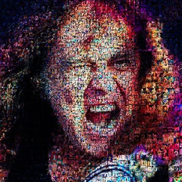 David Law - Crypto Steve Harris - Iron Maiden, Antiek en Kunst