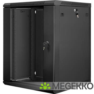 Lanberg WF01-6615-10B rack 15U Wandrek Zwart, Verzenden, Nieuw