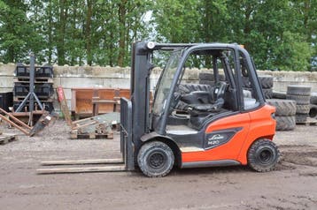 Veiling: Heftruck Linde H20 Diesel 2000kg, Ophalen
