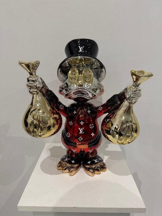 ArtPej - Duck LV Dollars, Antiquités & Art, Art | Objets design