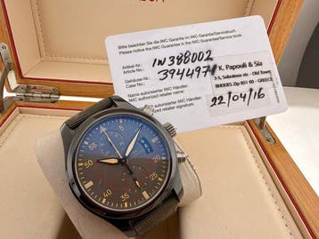 IWC - Pilots Watch Chronograph Top Gun Miramar - IW388002 -