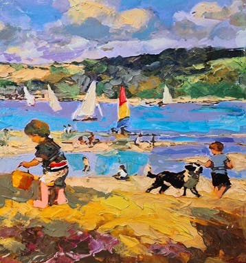Bartolo Gentiluomo (1973) - Sole in spiaggia
