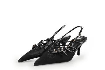 Jeffrey Campbell Pumps in maat 37 Zwart, Pumps, Verzenden, Zwart, Zo goed als nieuw