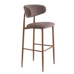 Nieuwe Barstoel Bonnie - Rood/Blauw- Vintage/Café, Ophalen, Nieuw