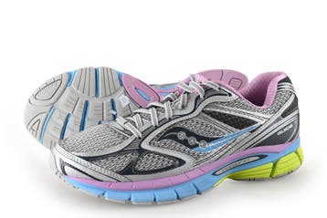 Saucony Sportschoenen in maat 40 Grijs, Kleding | Dames, Verzenden, Sportschoenen, Zo goed als nieuw, Grijs