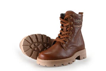 Little David Veterboots Meisjes in maat 29 Cognac, Kinderen en Baby's, Kinderkleding | Schoenen en Sokken, Little David, Verzenden