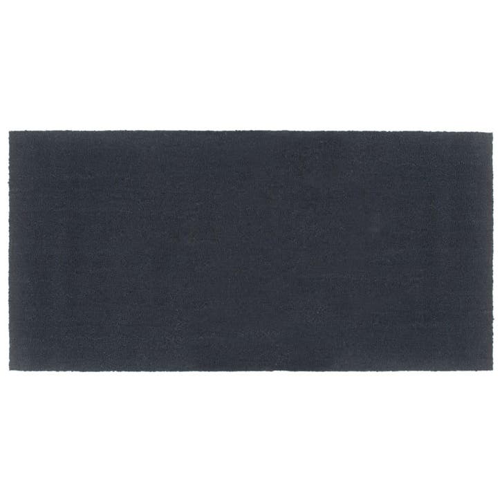 vidaXL Deurmat 100x200 cm getufte kokosvezel donkergrijs, Tuin en Terras, Deurmatten, Nieuw, Verzenden