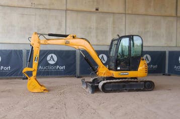 Veiling: Rupsgraafmachine JCB 8056 Diesel 41kW 2011, Ophalen