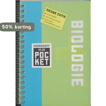 Noordhoff Biologie in je pocket 9789001780166 J.T. Boer, Verzenden, Gelezen, J.T. Boer
